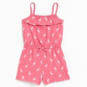 The Children's Place Pink Flamingo Romper